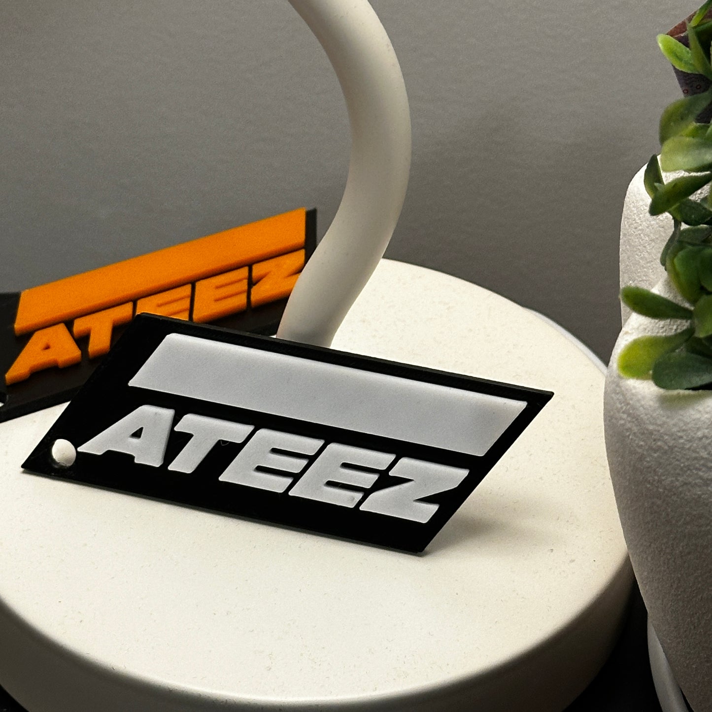 ATEEZ - 3D Printed Keychain